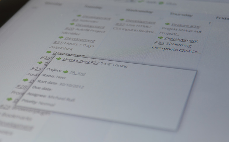 deadline and issue management
